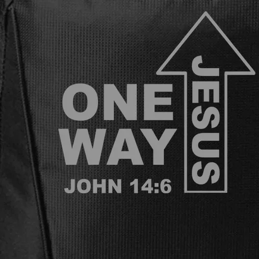 One Way Jesus Christian City Backpack