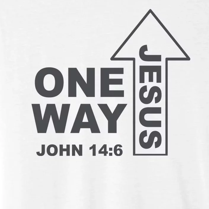 One Way Jesus Christian ChromaSoft Performance T-Shirt