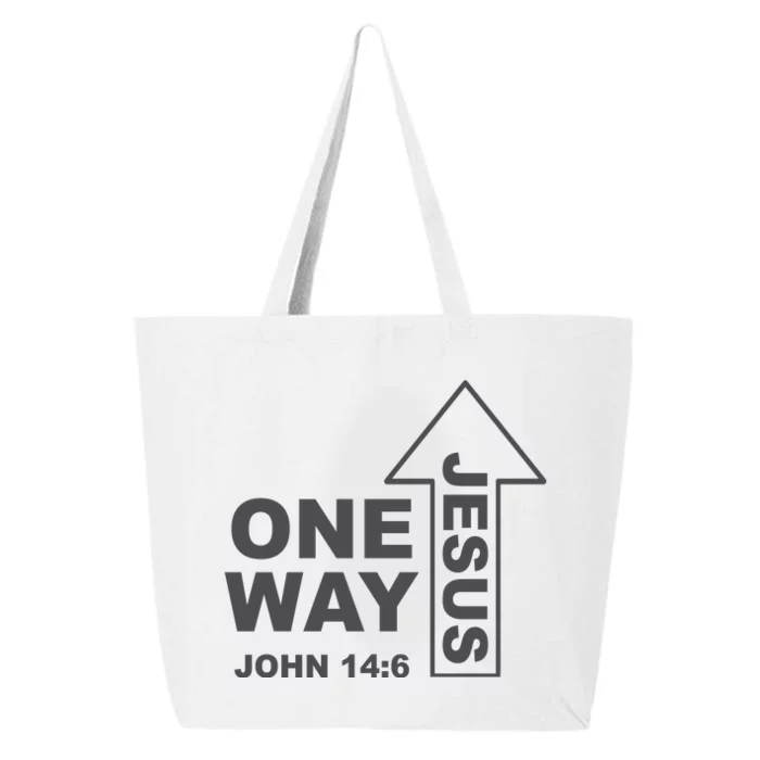 One Way Jesus Christian 25L Jumbo Tote