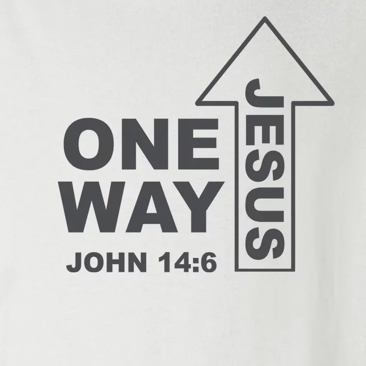 One Way Jesus Christian Toddler Long Sleeve Shirt