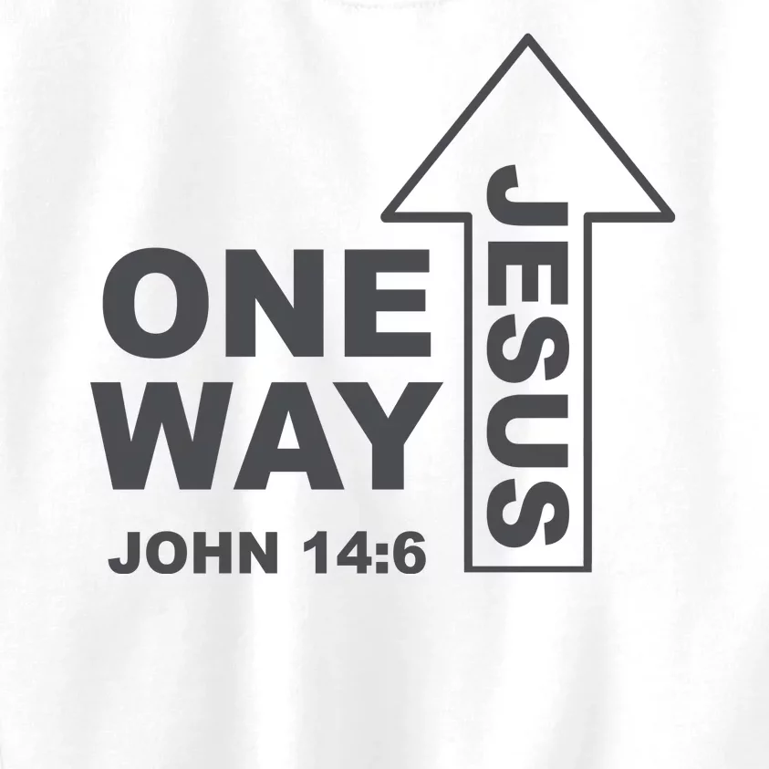 One Way Jesus Christian Kids Sweatshirt