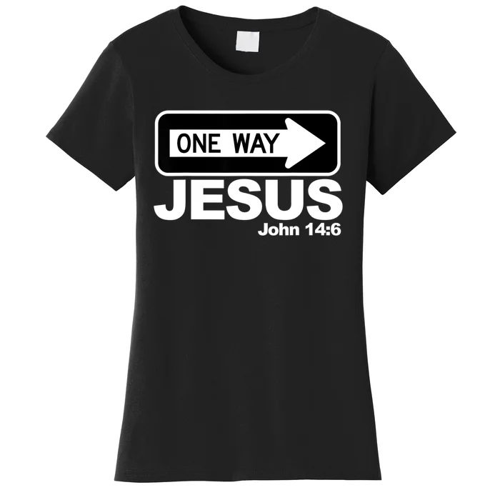 One Way John 146 Jesus Women's T-Shirt