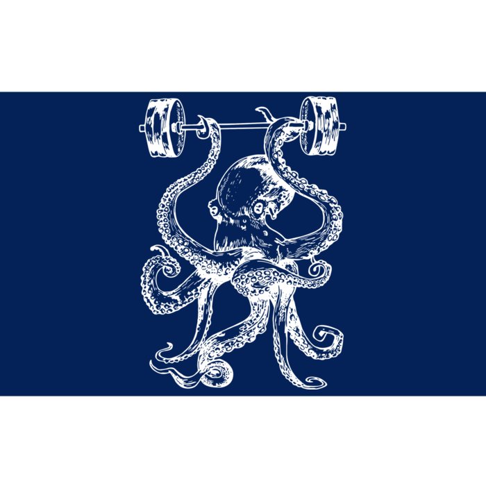 Octopus Weight Lifting Fitness Gym Workout Bumper Sticker