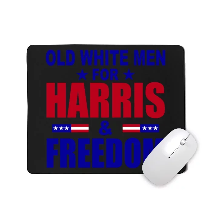 Old White M.En For Harris And Freedom Mousepad