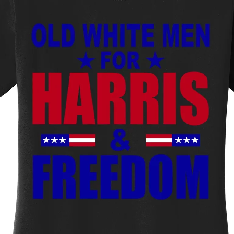 Old White M.En For Harris And Freedom Women's T-Shirt