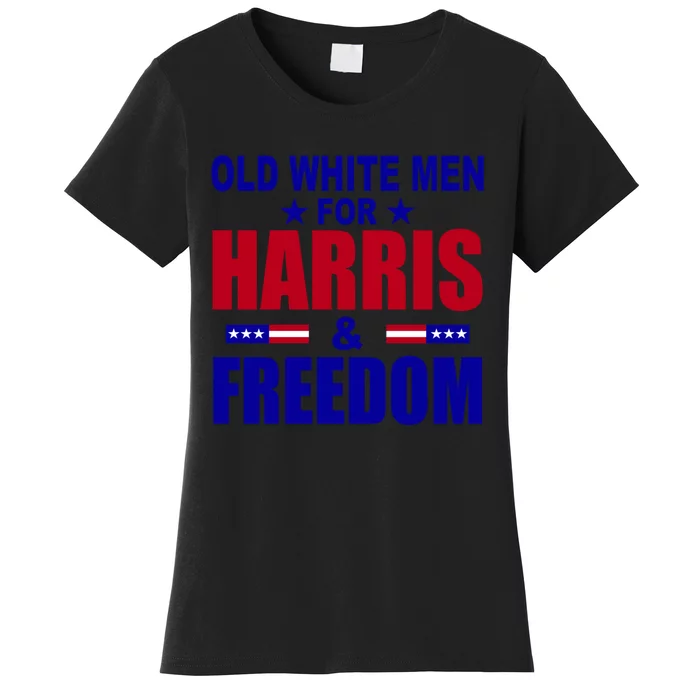 Old White M.En For Harris And Freedom Women's T-Shirt