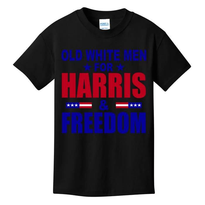 Old White M.En For Harris And Freedom Kids T-Shirt