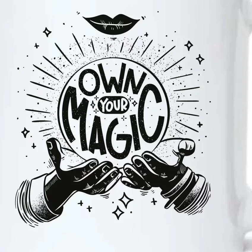 Own Your Magic Black Color Changing Mug