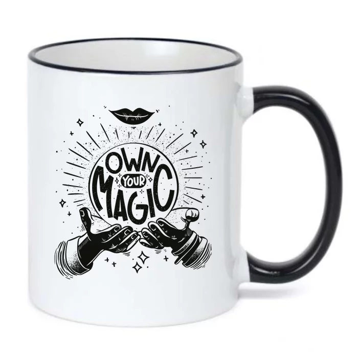 Own Your Magic Black Color Changing Mug