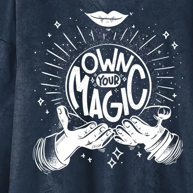 Own Your Magic Hooded Wearable Blanket