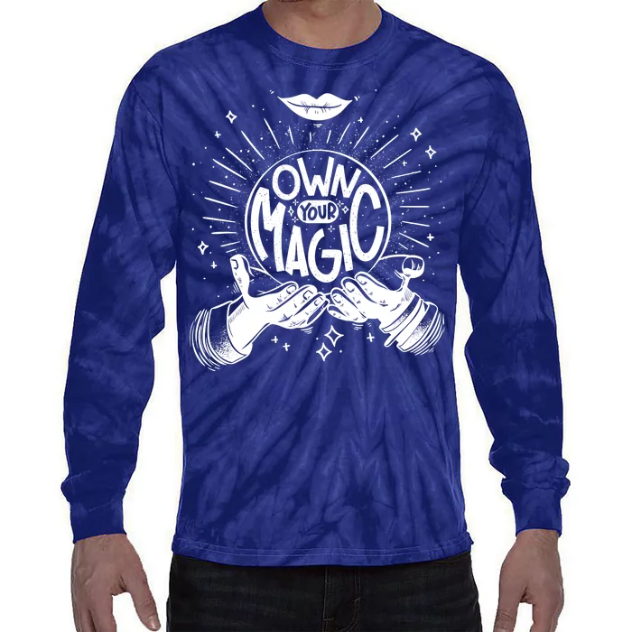 Own Your Magic Tie-Dye Long Sleeve Shirt