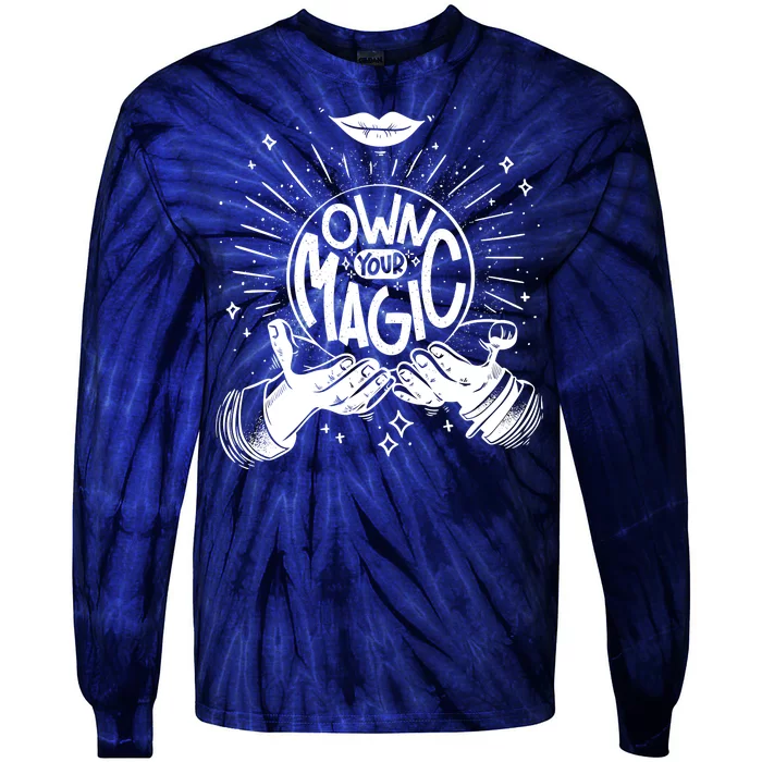 Own Your Magic Tie-Dye Long Sleeve Shirt