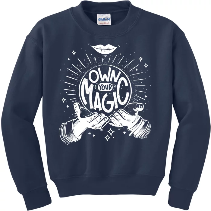 Own Your Magic Kids Sweatshirt