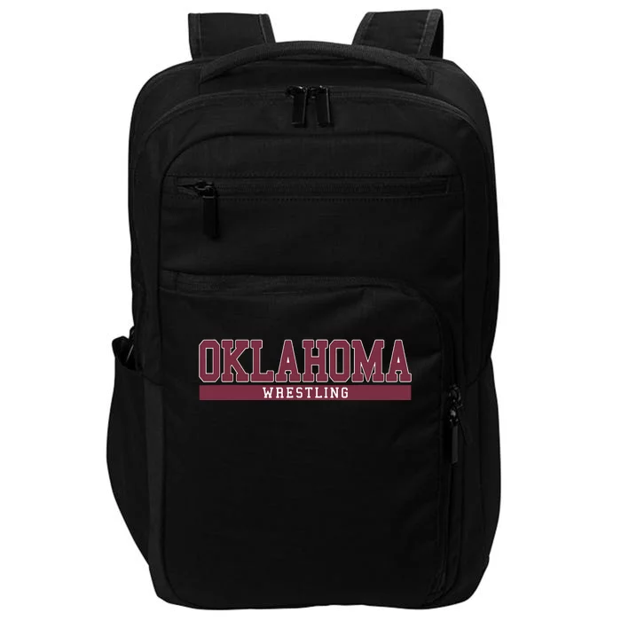 Oklahoma Wrestling Impact Tech Backpack