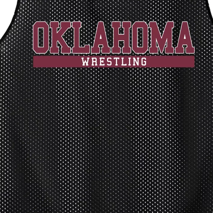 Oklahoma Wrestling Mesh Reversible Basketball Jersey Tank