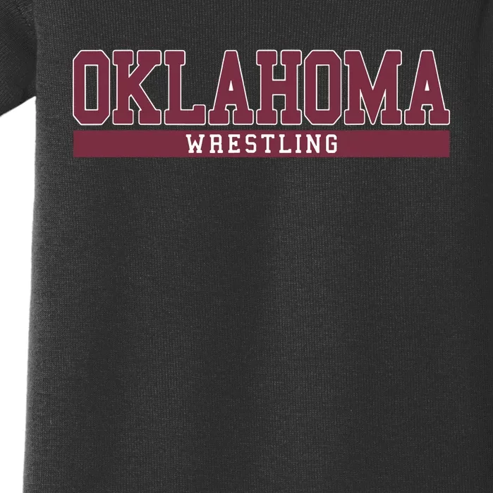 Oklahoma Wrestling Baby Bodysuit