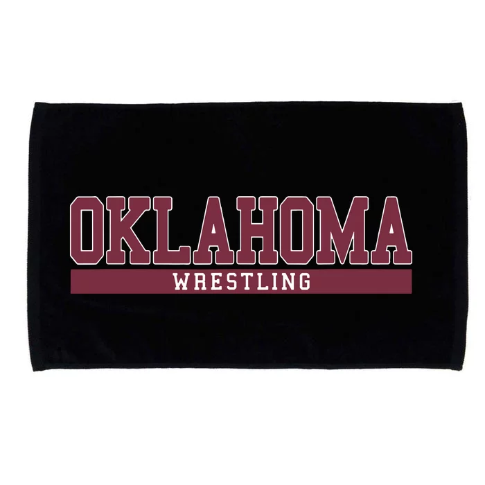 Oklahoma Wrestling Microfiber Hand Towel