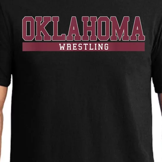 Oklahoma Wrestling Pajama Set