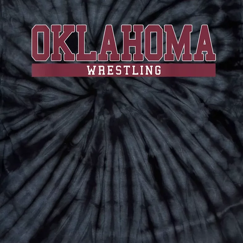 Oklahoma Wrestling Tie-Dye T-Shirt