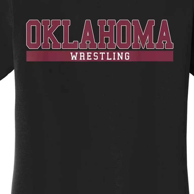 Oklahoma Wrestling Women's T-Shirt