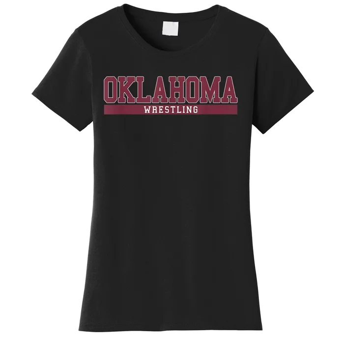 Oklahoma Wrestling Women's T-Shirt