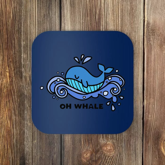 Oh Whale Coaster