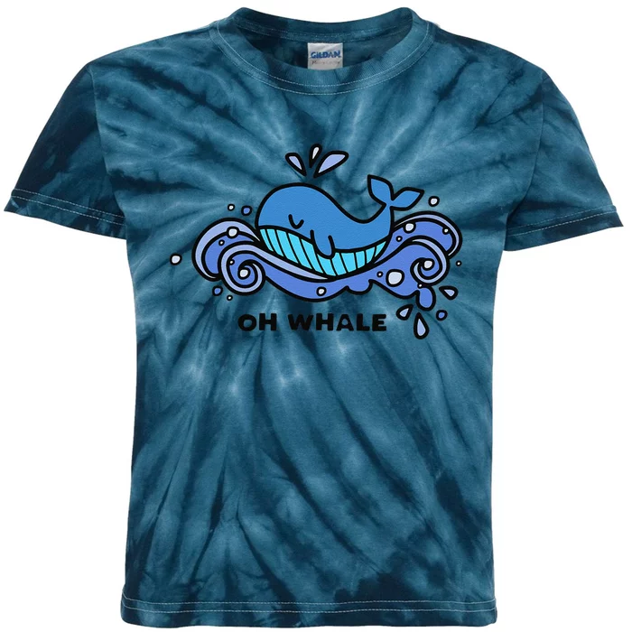 Oh Whale Kids Tie-Dye T-Shirt