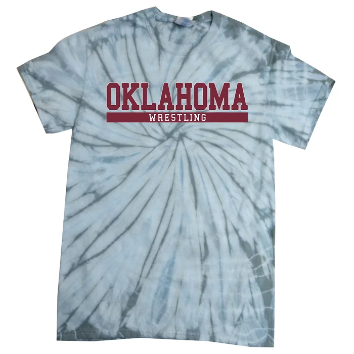 Oklahoma Wrestling Tie-Dye T-Shirt