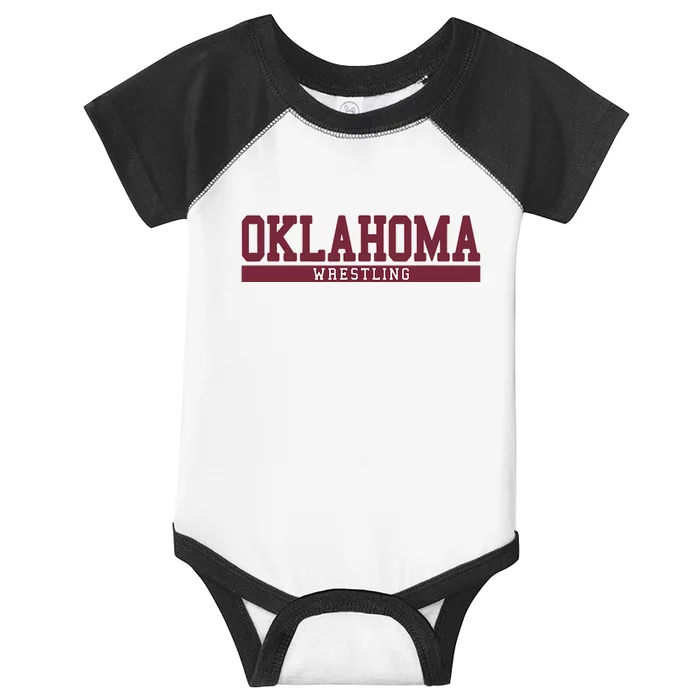 Oklahoma Wrestling Infant Baby Jersey Bodysuit