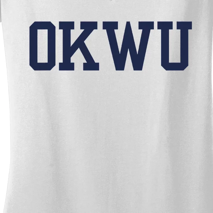 Oklahoma Wesleyan Women's V-Neck T-Shirt