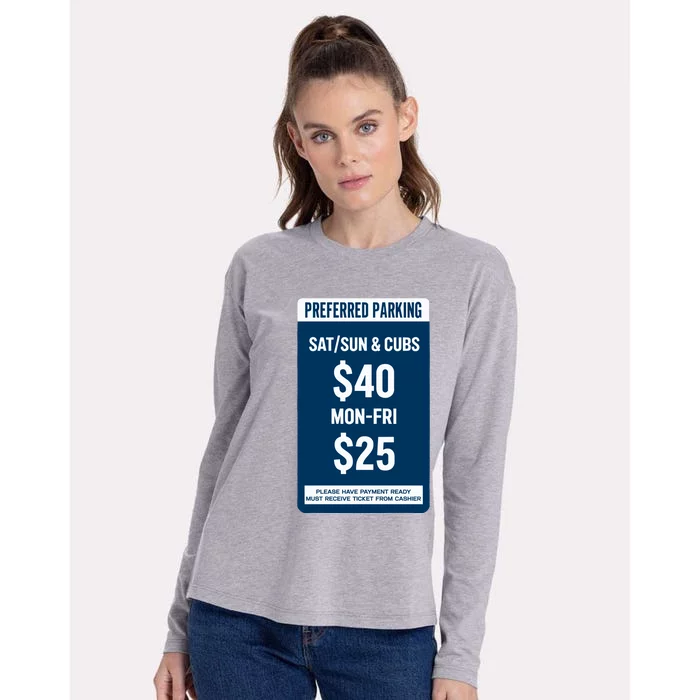 Obviousshirts We Pay The Bill Womens Cotton Relaxed Long Sleeve T-Shirt