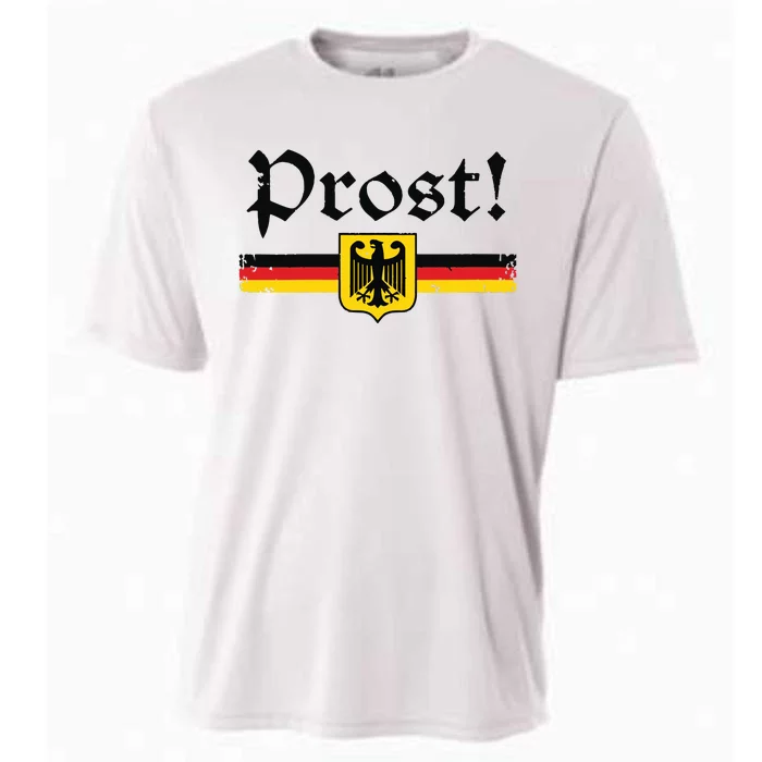 Oktoberfest Women Prost German Beer Festival Cooling Performance Crew T-Shirt