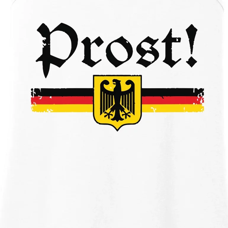 Oktoberfest Women Prost German Beer Festival Ladies Essential Tank