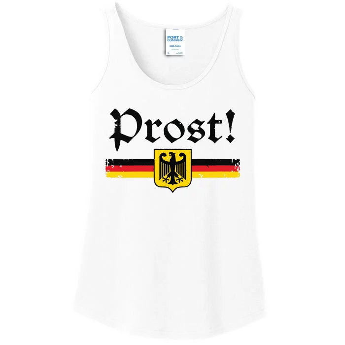 Oktoberfest Women Prost German Beer Festival Ladies Essential Tank