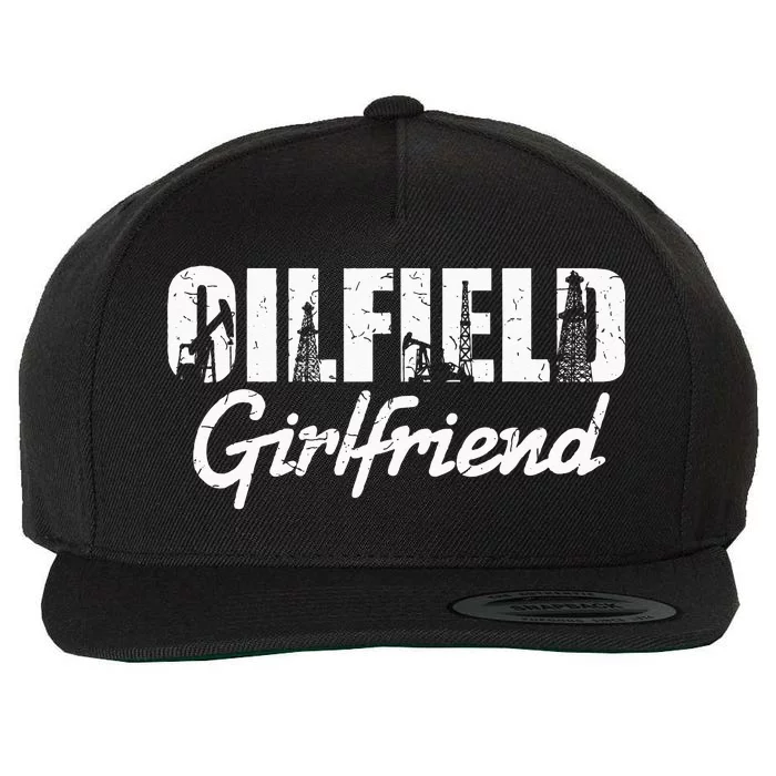 Oilfield Worker Rig Roughneck Oilfield Girlfriend Wool Snapback Cap