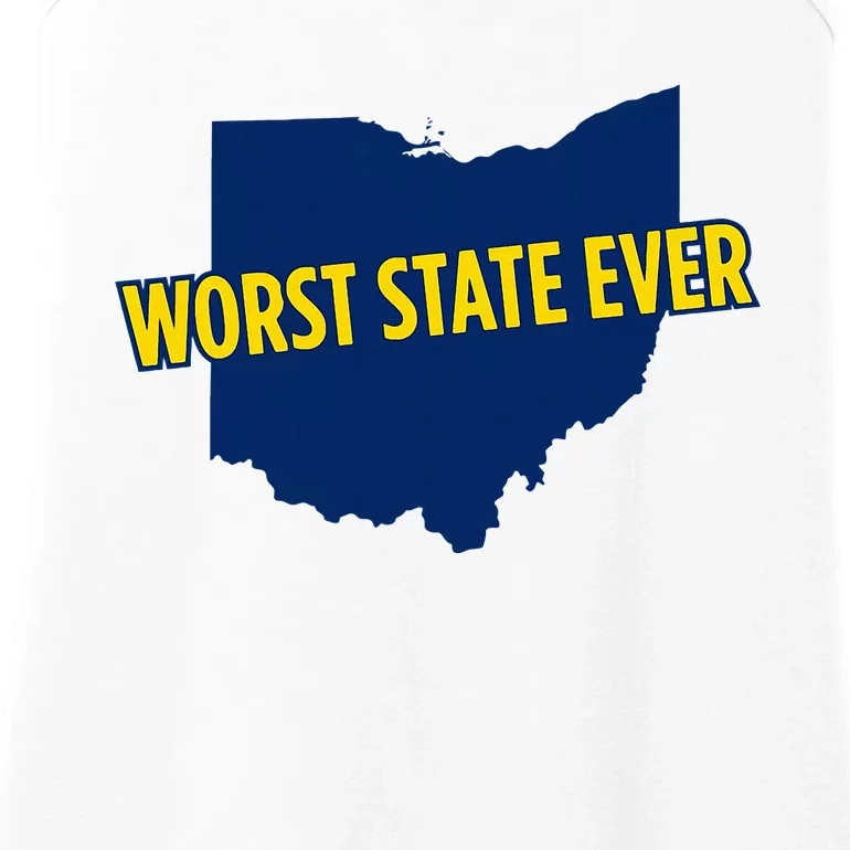 Ohio Worst State Ever Ladies Essential Tank