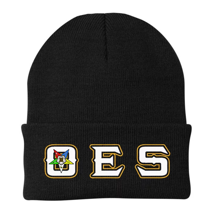 Oes Words Star Order Of Eastern Star Thanksgiving Christmas Knit Cap Winter Beanie