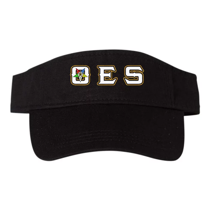 Oes Words Star Order Of Eastern Star Thanksgiving Christmas Valucap Bio-Washed Visor