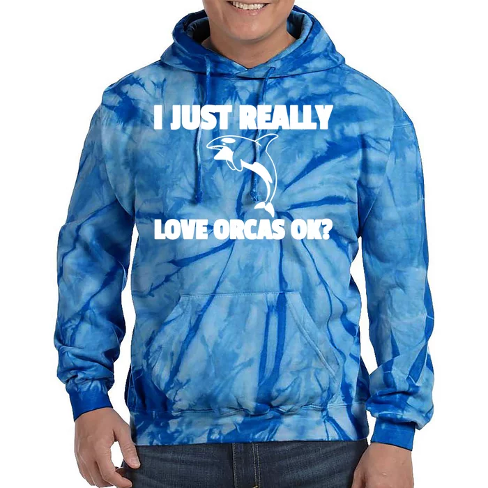 Orca Whale Save The Killer Whale Great Gift Tie Dye Hoodie