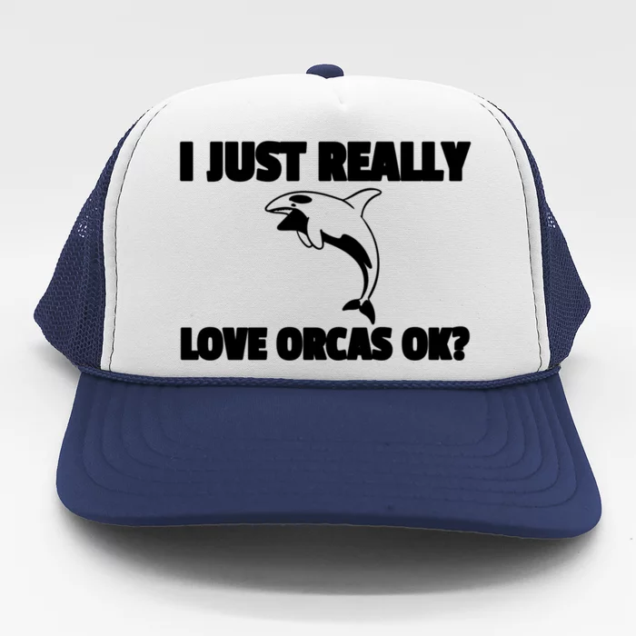 Orca Whale Save The Killer Whale Great Gift Trucker Hat