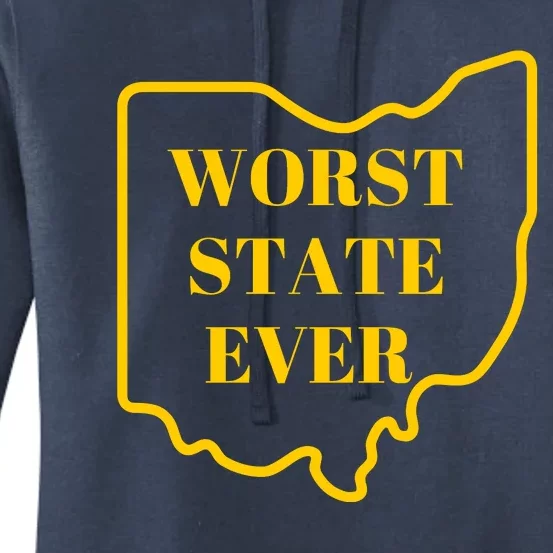 Ohio Worst State Women's Pullover Hoodie