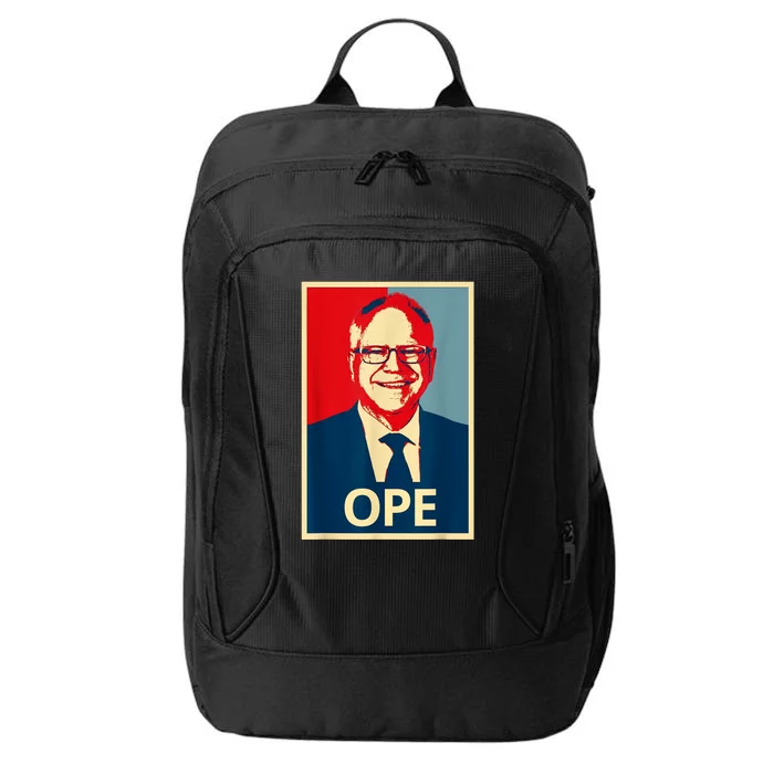 Ope Walz Tim Walz Harris Walz 2024 City Backpack