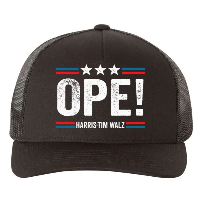 Ope Walz Tim Walz Harris Walz 2024 Yupoong Adult 5-Panel Trucker Hat