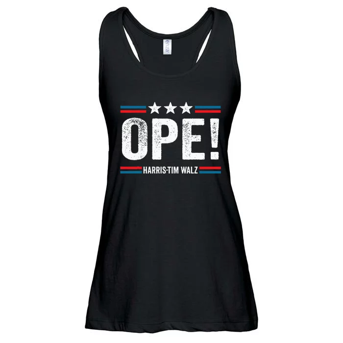 Ope Walz Tim Walz Harris Walz 2024 Ladies Essential Flowy Tank