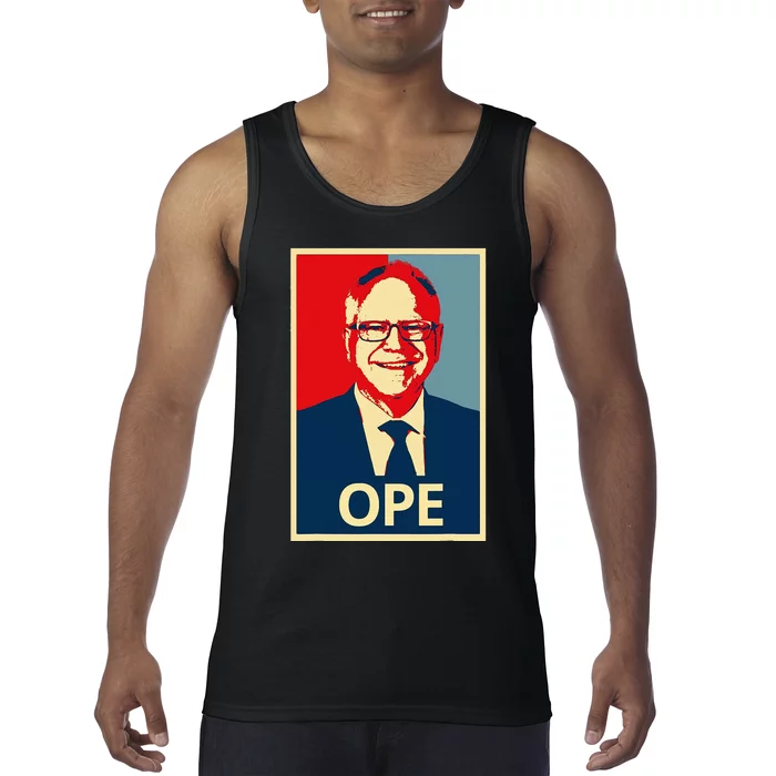 Ope Walz Tim Walz Harris Walz 2024 Tank Top