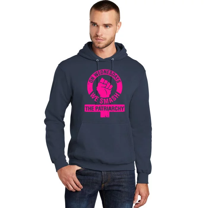 On Wednesdays We Smash The Patriarchy Tall Hoodie