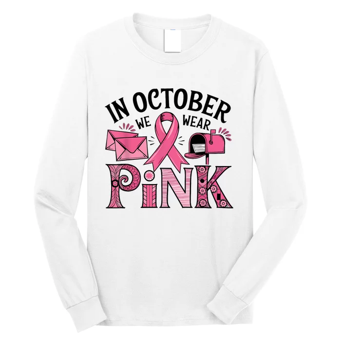 October We Wear Gift Long Sleeve Shirt