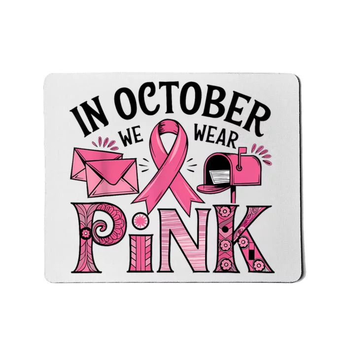 October We Wear Gift Mousepad