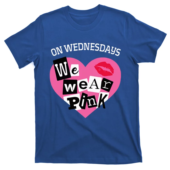 On Wednesday We Wear Pink Funny Valentine T-Shirt