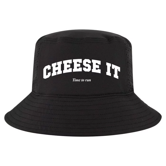 Outside Xbox Cheese It Time To Run Cool Comfort Performance Bucket Hat